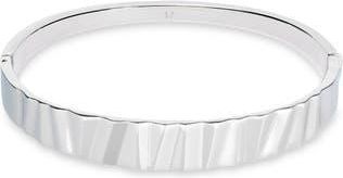 Coeur de Lion Classic Wave Silver Bracelet at Nordstrom, Size 6.75
