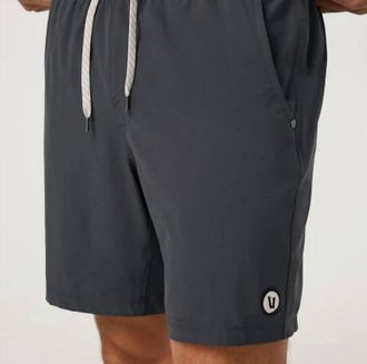 Vuori Clothing Kore Lined 7 Shorts In Charcoal