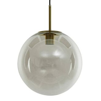Light & Living Light & Living - L&aacute;mpara Colgante - Medina - Bronce - Vidrio