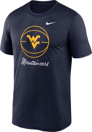 Nike West Virginia Primetime Nike Mens Dri-FIT College T-Shirt in Blue | NKGK41SWVN-L42