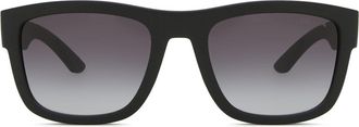 Prada PS01ZS 1BO09U Mens Sunglasses Black Size 56