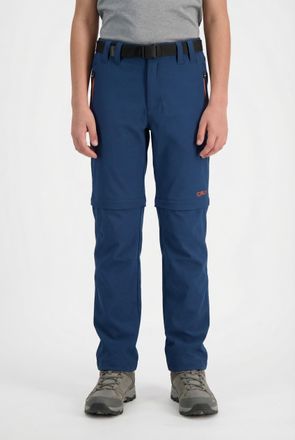 F.lli Campagnolo Zip-off-Hose CMP KID ZIP-OFF-PANT, Damen, Gr. 128, N-Gr, midnight, Obermaterial: 89% Polyester, 11% Elasthan, Hosen Zip-off-Hose, Elastisch & Atmungsa
