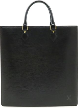 Louis Vuitton Black Galle Noir Epi Leather Handbag Tote Bag (Pre-Owned)