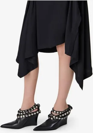 Iro The Fauve Click Mule in Black at Nordstrom, Size 38