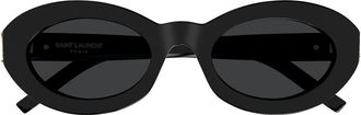 Saint Laurent Sunglasses Sl M136 001 Black/Black Women