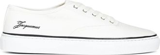 Jacquemus Les Fefe Sneakers - Heren - Sneakers - Wit - 45 EU - Katoen - Schoenen