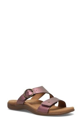 Taos Westside Slide Sandal in Violet Metallic at Nordstrom, Size 11