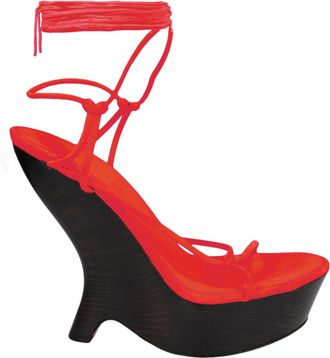 Ferragamo Frida Platform Wedge Sandals