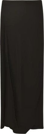 P.A.R.O.S.H. Maxi Rok - Dames - Maxi Rokken - Zwart - M - Rokken