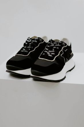 Vintage Havana Womens Major Sneaker In Black Multi