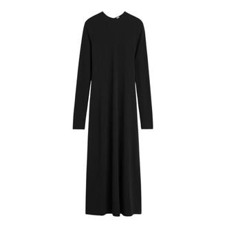 Toteme Vestido Largo de Manga Larga para el D&iacute;a a D&iacute;a - Dresses - Mujer - Negro - S