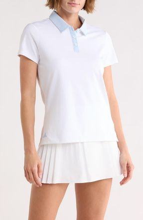 adidas Grid Climacool Golf Polo in Crystal Sky at Nordstrom Rack, Size Medium