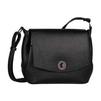 Gabor Amal Flap Bag - Dames - Tassen - Zwart - Maat: ONE Size Poliester