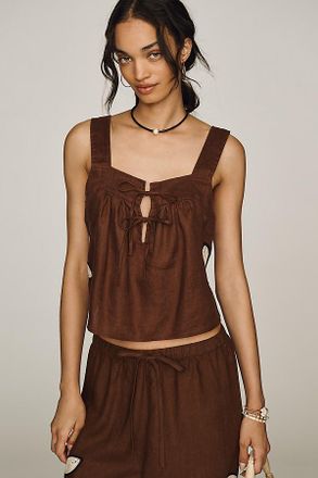Rails Calais 100% Linen Tank Top