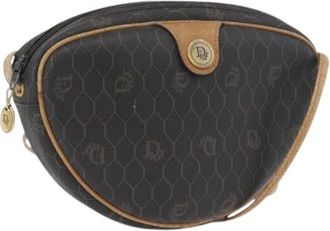 Dior Pre-owned Cross Body Bags, female, Black, Size: ONE SIZE Pre-owned Vintage Shoulder Bag