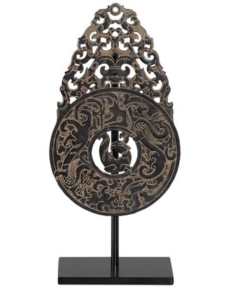 Currey & Company Han Dynasty Jade Symbol