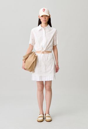 Claudie Pierlot Jupe courte dentelle