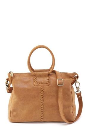 Hobo Medium Sheila Leather Satchel in Whiskey at Nordstrom