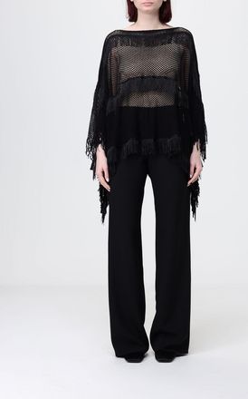 Liu Jo Poncho in poliestere a rete Liu Jo con frange