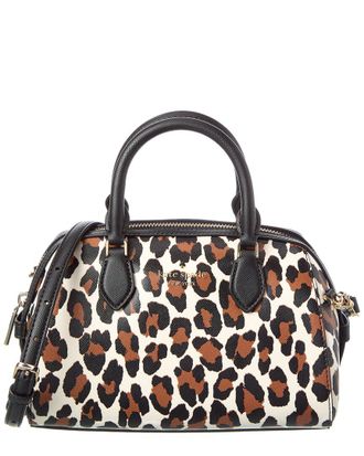 Kate Spade New York Kate Spade New York Madison Spotted Leopard Printed Small Dolly Duffel Crossbody