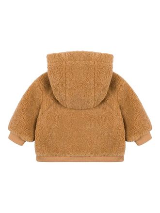 Moschino Polyester Coat - Brown