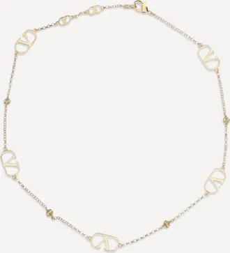 Valentino Garavani Collana VLogo Signature in metallo Woman UNI