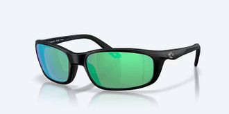 Costa Unisex Brine Ii Polarized Sunglasses In Black Green Mirror 580G