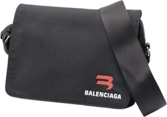 Balenciaga Pre-owned Vintage Schoudertas - Dames - Vintage Schoudertas - Zwart - ONE Size - Nylon - Vintage
