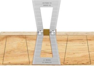OEM Plantilla Para Cola De Milano, Herramienta De Medici&oacute;n Para Ensamblaje Manual, Plantilla Para Cola De Milano A Escalas 1:5-1:6 Y 1:7-1:8 Para Carpinte
