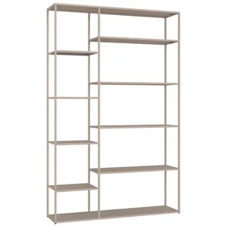 Happy Garden Estanter&iacute;a De Metal 189cm Color Topo Elisabeth