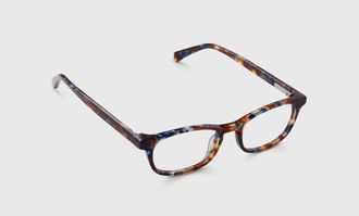 Eyebobs On Board Readers 2.00 Lens In Navy/mahoghany