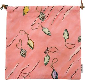 Loewe Pink Cotton Pouch (Pre-Owned)