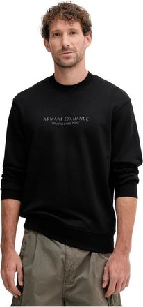 A|X Armani Exchange Sweatshirts - Heren - Sweatshirts - Zwart - L - Hoodies & sweatvesten