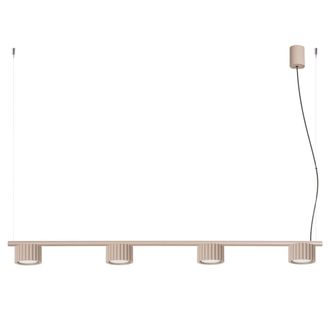 Sollux Lighting Ara&ntilde;a taupe aluminio alt. 208 cm