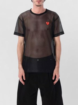 Comme Des Gar&ccedil;ons mesh short-sleeve t-shirt
