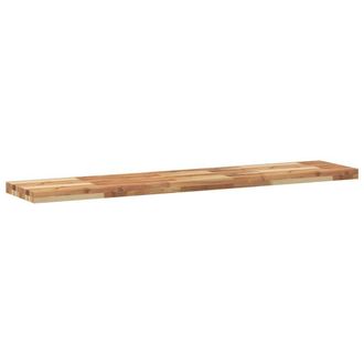Berkfield Home Compact Floating Shelves 3 pcs 160x30x4 cm Oil Finished Solid Woo in Brown | Size: 160 x 30 x 4 cm