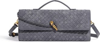 Generic Vintage Frosted Bag for Women, Elegant Convertible Clutch Shoulder Bag for Dinner & Party