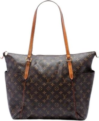 Louis Vuitton Pre-owned Tote Bags, female, Brown, Size: ONE SIZE Pre-owned Totally GM Tote