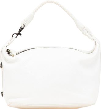 Bottega Veneta Pre-owned Womens Hobo Braided Handle - White Leather - One Size