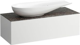 Laufen Laufen - Il Bagno Alessi Cajonera, 1 Agujero Para Grifo, Encimera