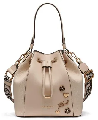 Karl Lagerfeld Adele Bucket in Brie at Nordstrom