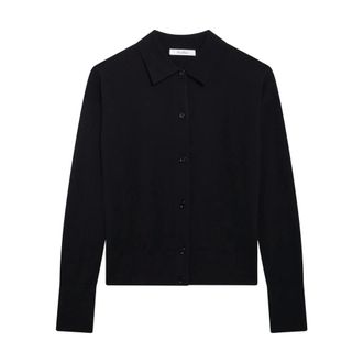 Max Mara Medeola Cardigan - female - Max Mara - Cardigans - Blue - L - Knitwear