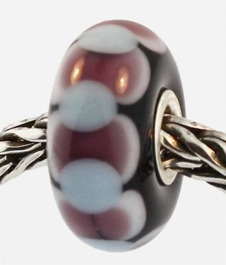 Trollbeads Womens Dolly Glass Bead Charm In Brown