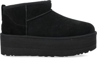 UGG Flache Schuhe Schwarz