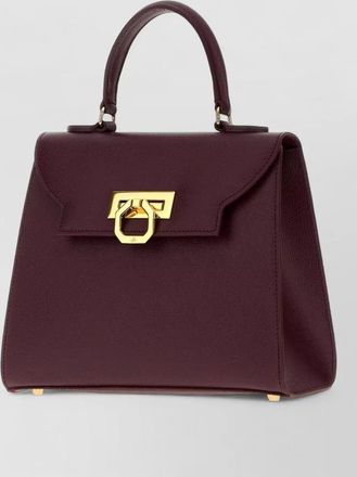 Carbotti leather clutch bag