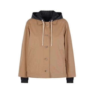 Herno Light Jackets, female, Brown, Size: S Dean Reversible Jacket