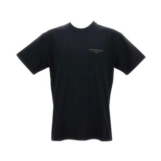 Givenchy T-Shirts, male, Black, M, Crew-Neck T-Shirt