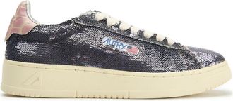 Autry Womens Dallas Low Trainers - Purple - Size UK 6