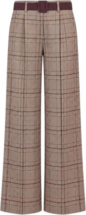 Silvian Heach Pantaloni Larghi Komala - - Trousers - Donna - Marrone - L