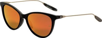 Under Armour Womens 54 mm Black Sunglasses